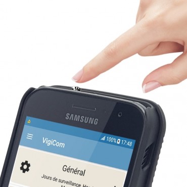 Vigicom® NanoPTI : Touche d'urgence pour GSM PTI
