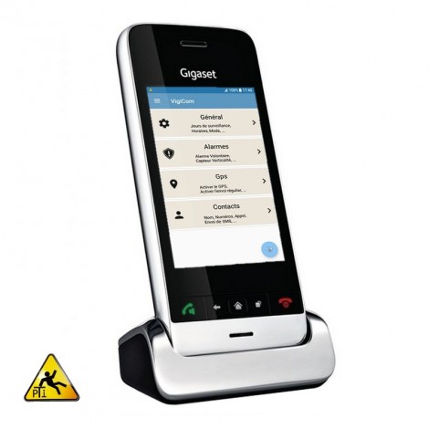 Vigicom® ATI-530HD: Téléphone DECT PTI sur ligne France Télécom Vigicom® ATI-530HD: Téléphone DECT PTI sur ligne France Télécom