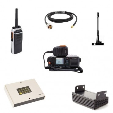 Vigicom® PMR-PTI/MESS: Pack radio avec fonction PTI et transmetteur de message d'alerte