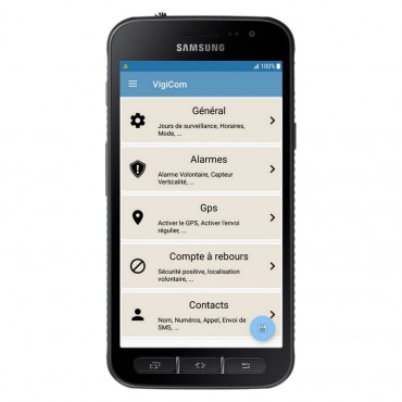Vigicom Smart-DATI®: Application de Protection du Travailleur Isolé pour Smartphones Samsung, Huawei, Sony Xperia, LG